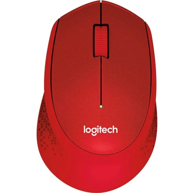 Мышь Logitech M330 Silent Plus (красный)